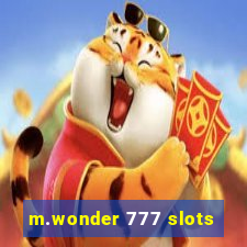 m.wonder 777 slots