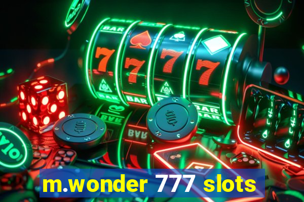 m.wonder 777 slots