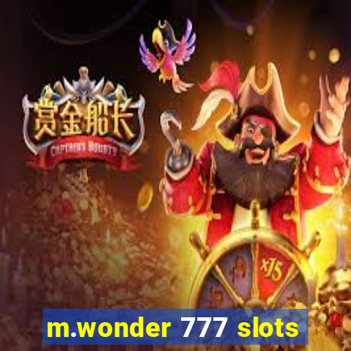 m.wonder 777 slots