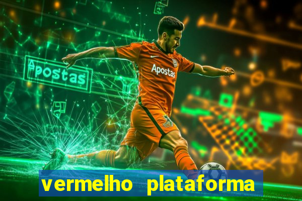 vermelho plataforma de jogos