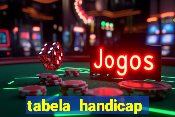 tabela handicap asiatico escanteios