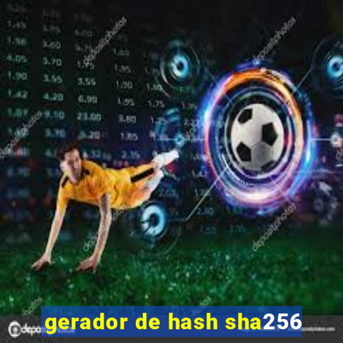 gerador de hash sha256