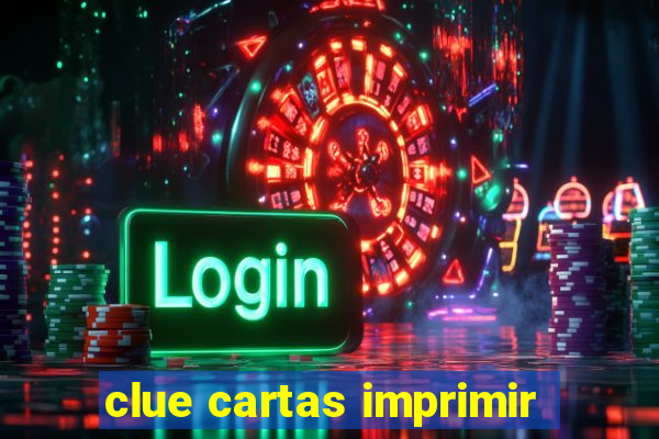 clue cartas imprimir