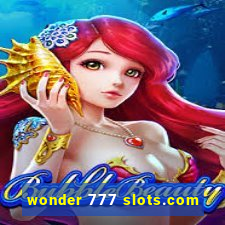 wonder 777 slots.com