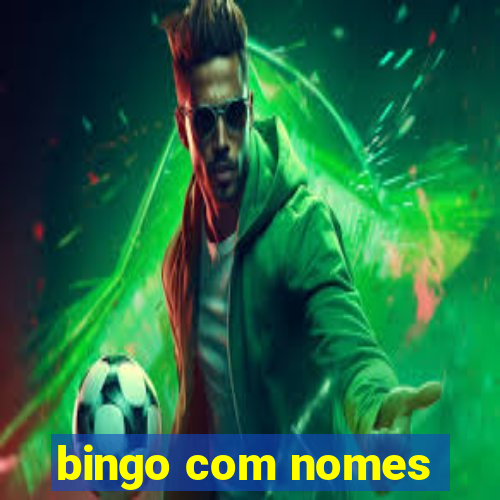 bingo com nomes