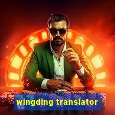 wingding translator