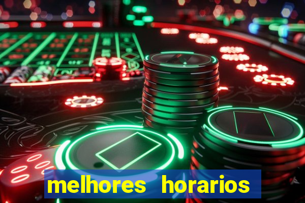 melhores horarios para jogar fortune ox