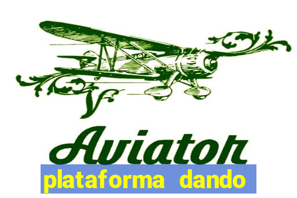 plataforma dando bonus de cadastro