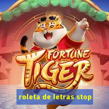 roleta de letras stop