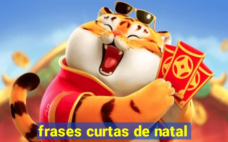 frases curtas de natal